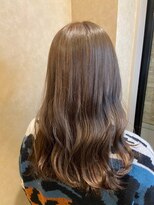 アース コアフュールボーテ 上越店(EARTH coiffure beaute)&nbsp;ミルクティーカラー