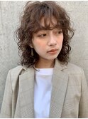 結んでも可愛い!アレンジの似合うスパイラルパーマ・・・HINATA