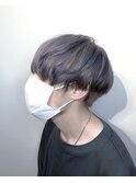 韓国 マッシュ シルバーアッシュ