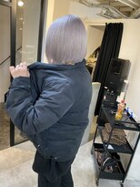 ラフ(LAFF)&nbsp;#黒髪#ボブルフ#ネビージュ#小顔#ワンレン