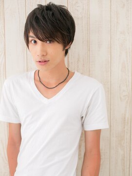 モッズヘアメン 名護大東店(mod's hair men) ≪mod's men≫重めバングの目力ＵＰこなれ感ショートウルフd