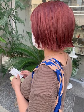 ツバメ ヘアー(TSUBAME HAIR) ピンクボブ