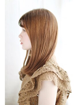 シュシュット(chouchoute) 吉祥寺3分/透明感セクションカラー外ハネボブペールベージュ/074