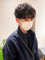 メルト 吉祥寺(melt)&nbsp;【長谷川愛】マッシュニュアンスパーマ刈り上げナチュラル