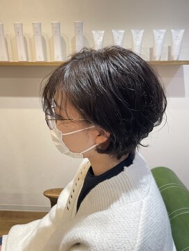 ヘア アトリエ オルト(hair atelier ort.a) ゆるふわショートボブ