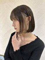 ロンド ストラーダ 心斎橋(Lond strada)&nbsp;シルキーベージュ×グレージュカラー【髪質改善/縮毛矯正】