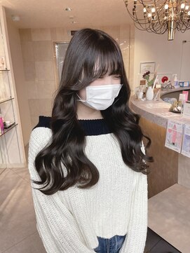 ソワンドブレスセルン 心斎橋(soin de brace cerne) グレージュ×顔まわりcut