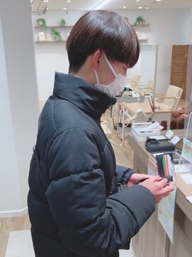 モリオフロムロンドン 松戸店(Morio from London) 【松戸 岩口】ストレートツーブロックマッシュショート