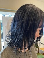 ヘアールーム アート(hair room a to by NYNY)&nbsp;ブルーブラック★