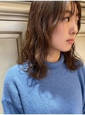 波巻きゆるふわパーマ