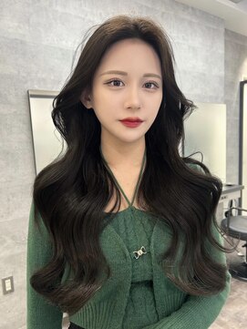 リリー(Lilley) 【lilley 稲永麻衣】ブリーチなしカラー+天神韓国ヘア