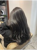 透明感カラー グレージュ イルミナカラー レイヤー 韓国