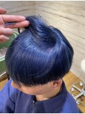 【メンズハイトーンカラー】サファイアブルー