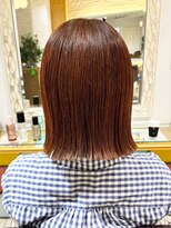 ネオリーブ チッタ 阿佐ヶ谷店(Neolive citta)&nbsp;耳掛けも可愛い長め切りっぱなしボブ