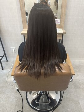 モアヘアーセカンド(MORE-HAIR Second) 学生さんサラツヤ縮毛矯正