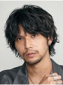 センターパートニュアンスパーマシャドウパーマフェザーパーマ