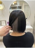 前髪/アンブレラカラー/こなれミディ/韓国マッシュ