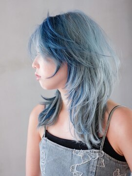 アルバム 銀座(ALBUM GINZA) 秋色黒髪小顔オリーブカラーネビージュ_ba531811