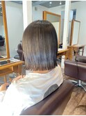【艶髪】肩上ボブ