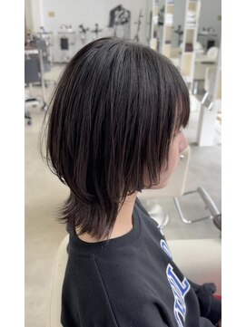 ヘアーアンドエステティック ヴェリス(hair&esthetic Velis) 【Velis】簡単スタイリングのウルフボブ♪