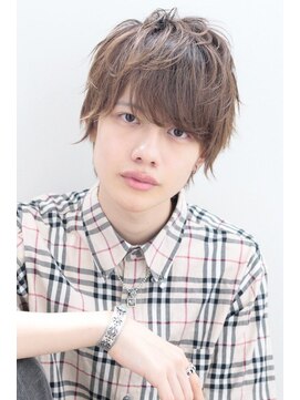 エミル 国分寺(emile) グランジな無造作ショートのウェットショート【国分寺】