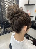 ゆるっとおだんごヘアアレンジ