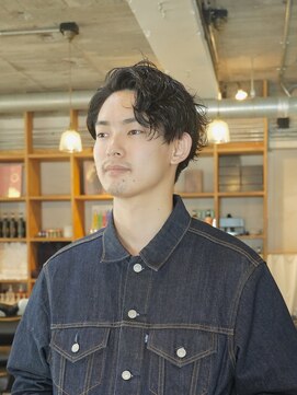 ヒカリス 中崎店(HIKARIS) メンズ × パーマ