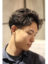 キングスマントーキョー 多摩センター2nd(KINGSMAN TOKYO)&nbsp;パーマ×アップバングスタイル