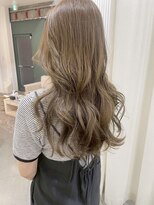 エダメ(EDAME)&nbsp;ベージュ/ロングヘア/ダブルカラー