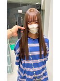前髪.マルチダボブ.ピンクベージュ.インナーグレージュ/.mood39