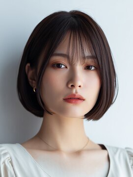 サロンドアイ(salon de i) コンパクトボブ×シースルーバング