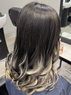 パヌポン(PANUPON) インナーカラーケアブリーチカラーダブルカラーベージュ