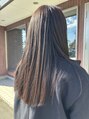 アグ ヘアー マリー 運動公園前店(Agu hair marry)&nbsp;縮毛矯正でサラサラロング♪