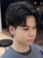 シーフ 千葉(Cyf) フェザーパーマアクティブショート毛流れセンターパート千葉駅関