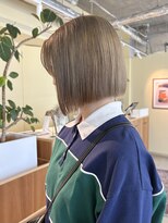 ロジェ(loje)&nbsp;20代30代40代　ハイトーンボブ/イメチェン/グレージュ