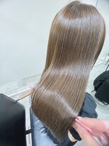 チェレ ブラン 堺東店(Chere brun) 髪質改善カラー×髪質改善ストレート×ラテベージュ