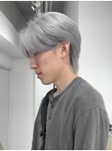 リバースセンターパートニュアンスパーマダウンバング渋谷