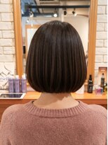 ヘアメイク フレンシア(hair make flencia)&nbsp;まとまりの良いナチュラルショートボブ【379スタイル】