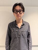 パーク(PARK)&nbsp;メンズセンターパートニュアンスパーマ
