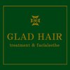 グラッドヘア(GLAD HAIR)のお店ロゴ