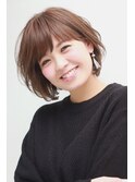 大人かわいいボブハニーヘア【プランツヘアー村田裕治】