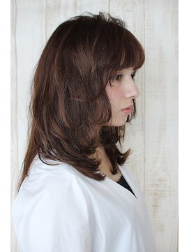 イングローブ 千葉ニュータウン中央店(Ingrove) 無造作ルーズなアンニュイミディースタイル♪