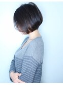 【morio池袋】黒髪大人可愛い小顔ボブ