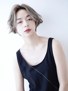 ココ 原宿(KOKO) #大人ガーリー#ダークアッシュ#ミディアムレイヤーカット