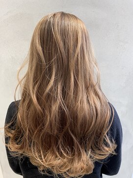 レックス ロア(REX LORE) 【ダブルカラー】ミルクティーベージュ×ロング