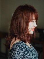 プロデュース 相模原店(Produce) 大人かわいい♪うるツヤ愛されブラウン☆くびれセミディ