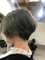 キルム(Qilm)&nbsp;ゲストスナップ◇くびれショート◇オリーブベージュ◇ Qilm山崎