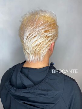 ラトリエ ブロカント 立川北口店(L'atelier BROCANTE) ハイトーンカラー ホワイト ケアブリーチ