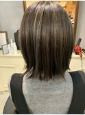 お洒落なモテ髪♪透明感☆大人かわいいシークレットハイライト