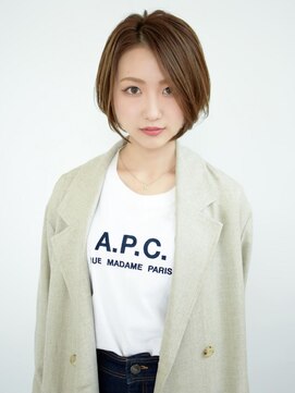 トータルビューティーハウス フラップ ミチ 野田店(total beauty house flap MICHI) 【flap MICHI島田和也】大人ナチュラルショート